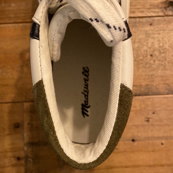 Madewell leather high tops, white, women’s 6.5 - Picture 4 of 5